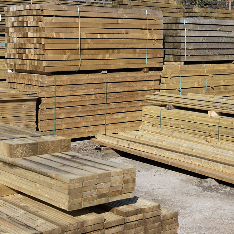 Treated Timber and Landscaping Materials